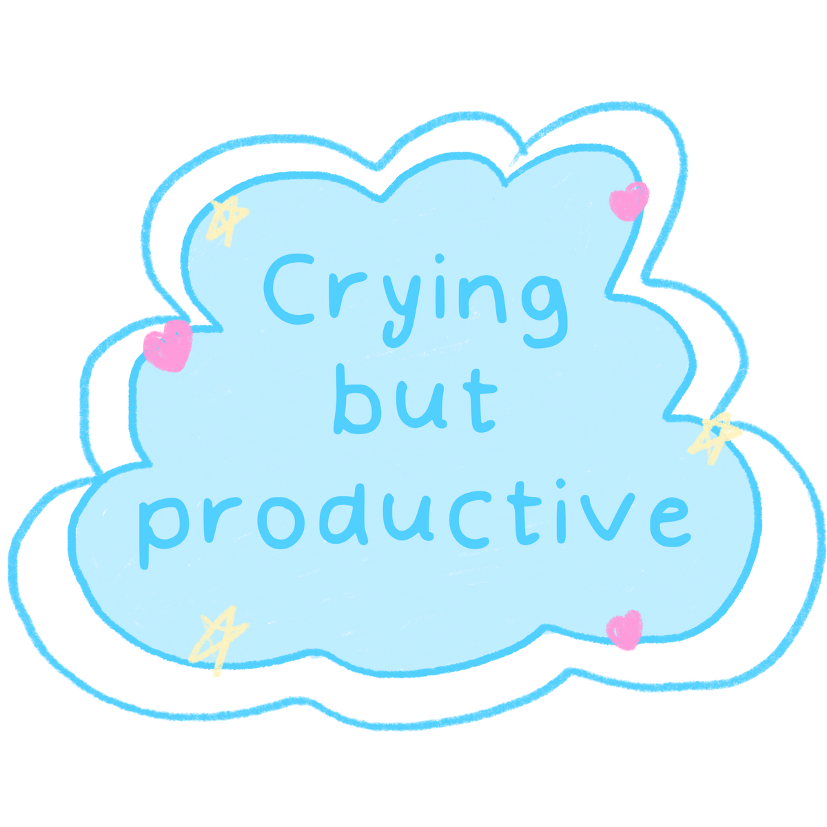 Crying but Productive - Single ♡︎